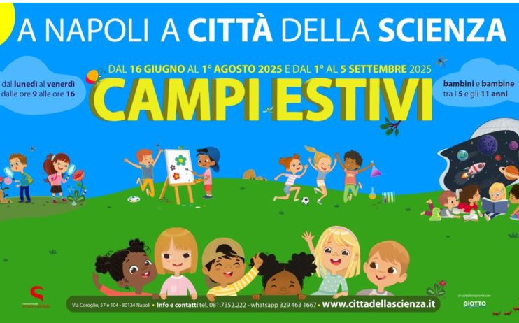 Campo Estivo Città della Scienza 2025